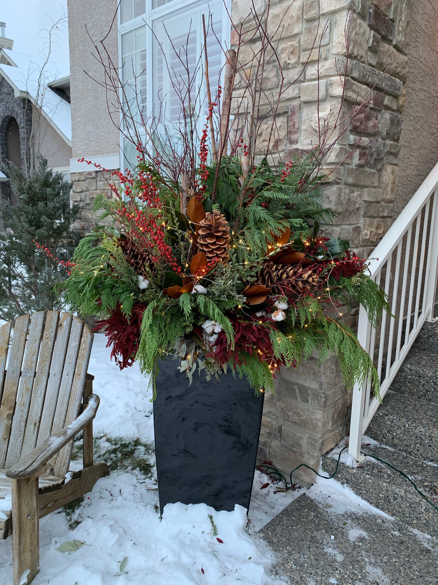 DIY OUTDOOR WINTER PLANTERS - now available for preorder. Pick up Saturday November 19th