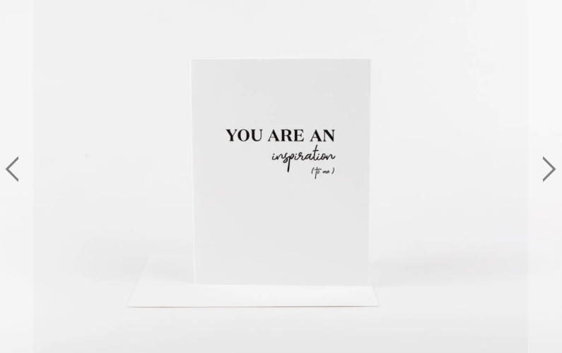 You Are An Inspiration