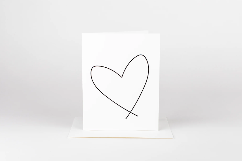 Lewiston Heart (Letterpress)