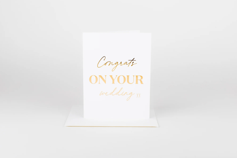 Congrats on your Wedding Day