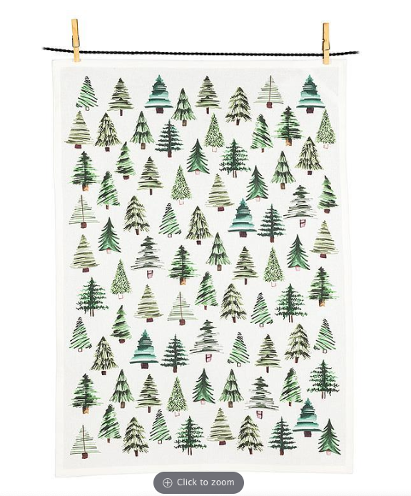 Simple Trees Kitchen Towel