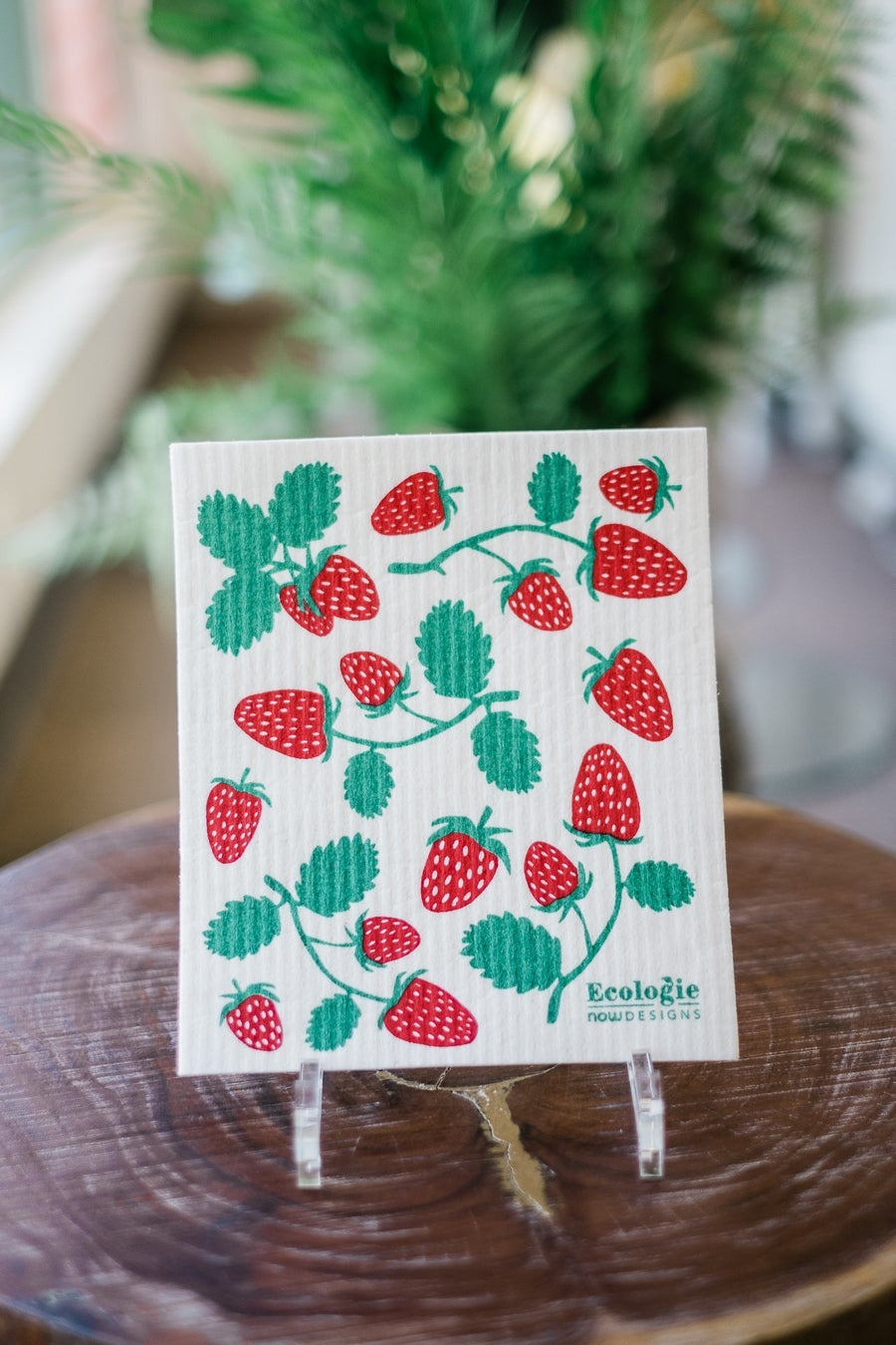 Strawberries Swedish Sponge Cloth