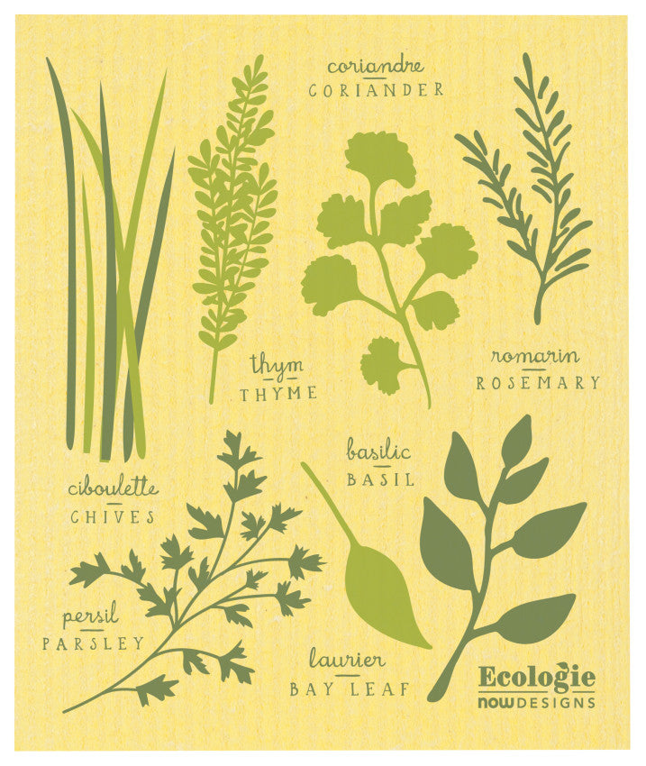 Les Fines Herbs Swedish Sponge Cloth