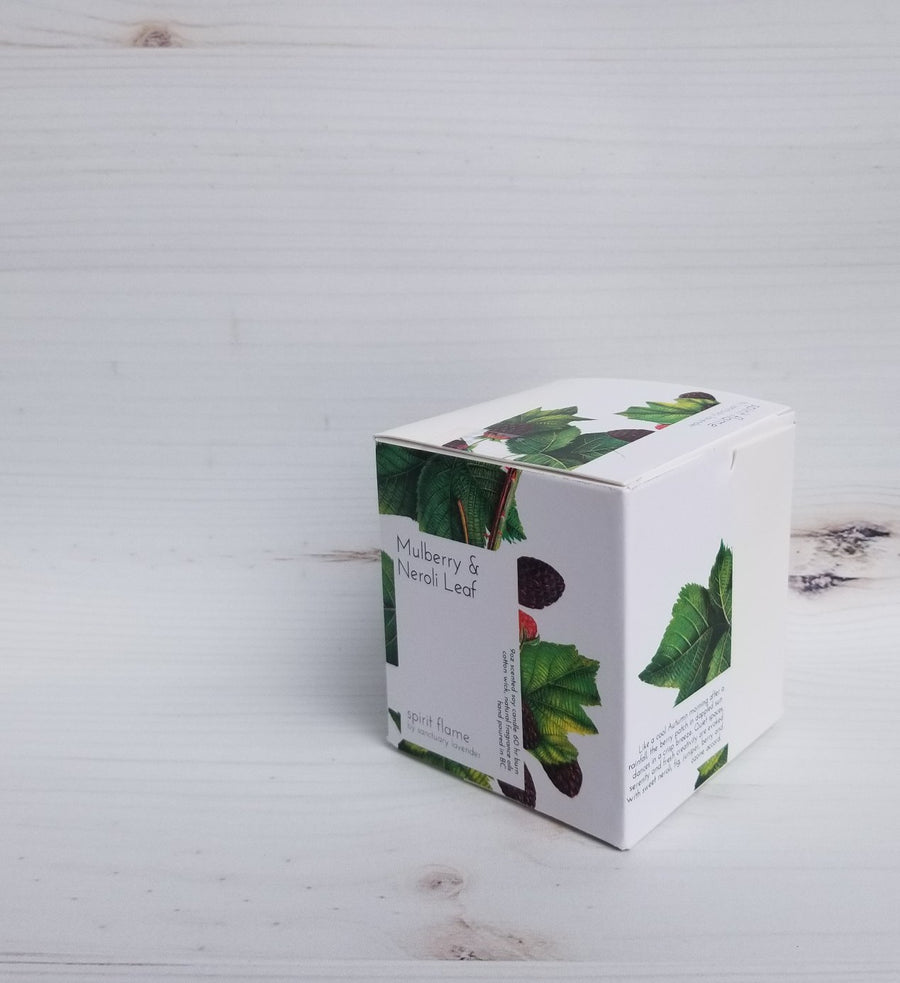 Mulberry and Neroli Leaf Spirit Flame Candle