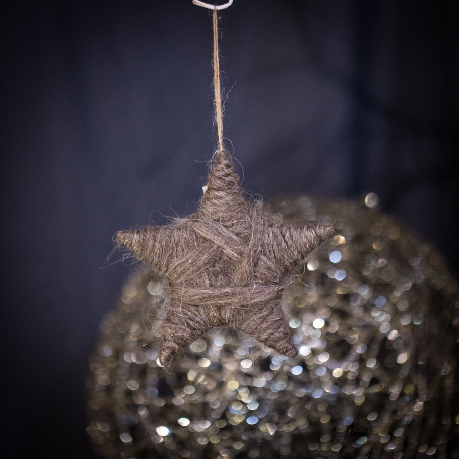 Yarn Star ornament
