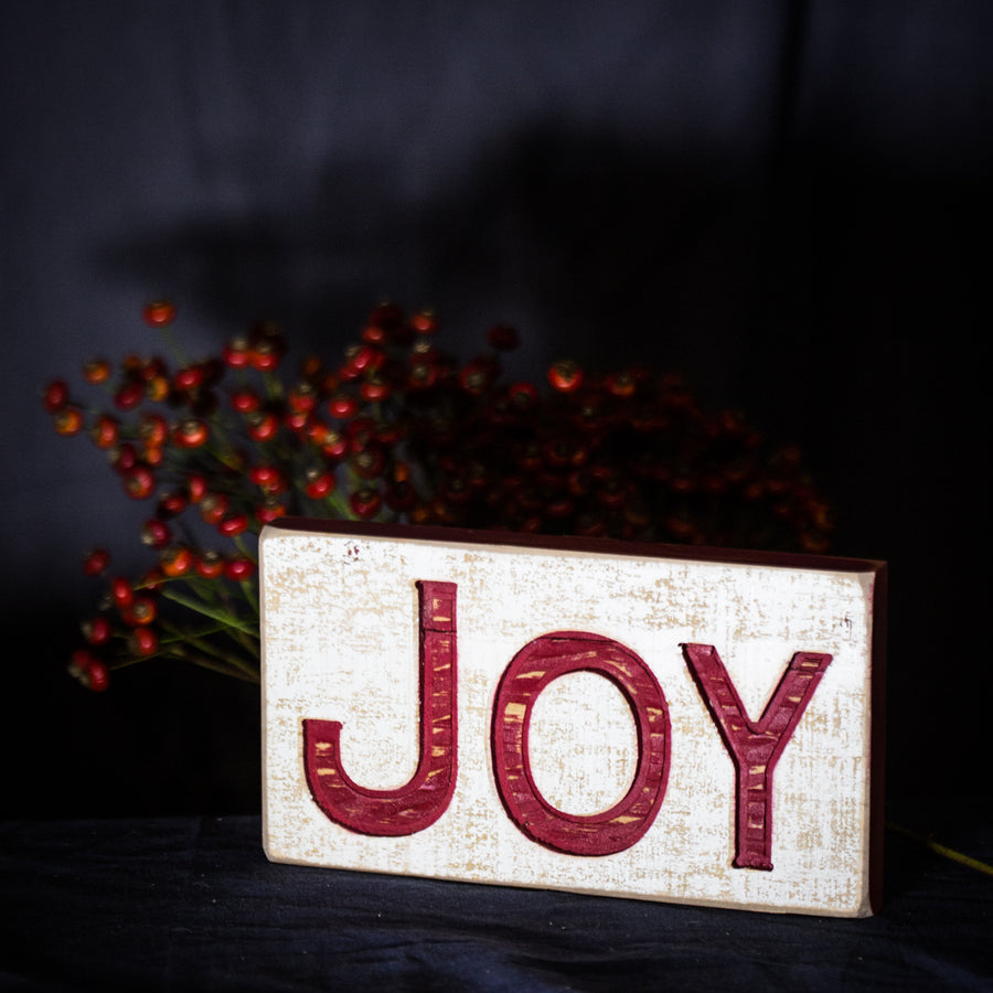 “Joy” sign