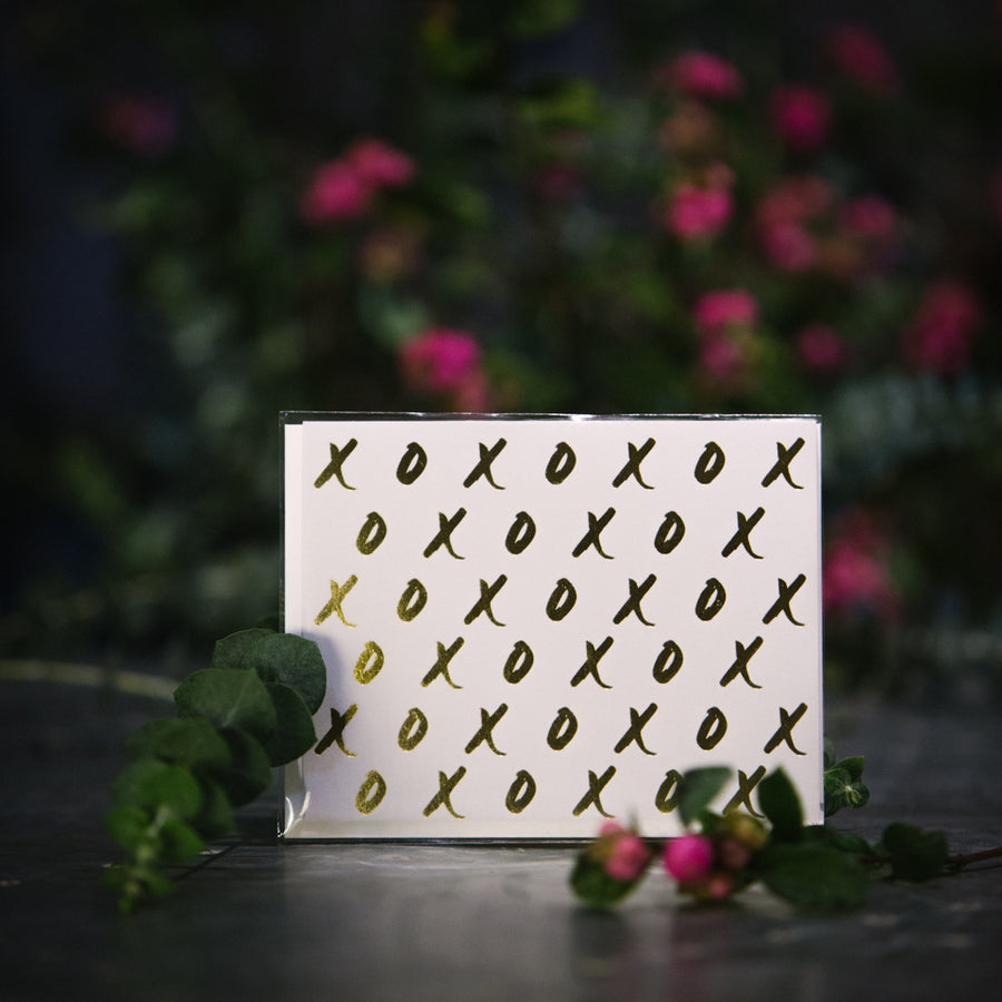 “XOXO” card