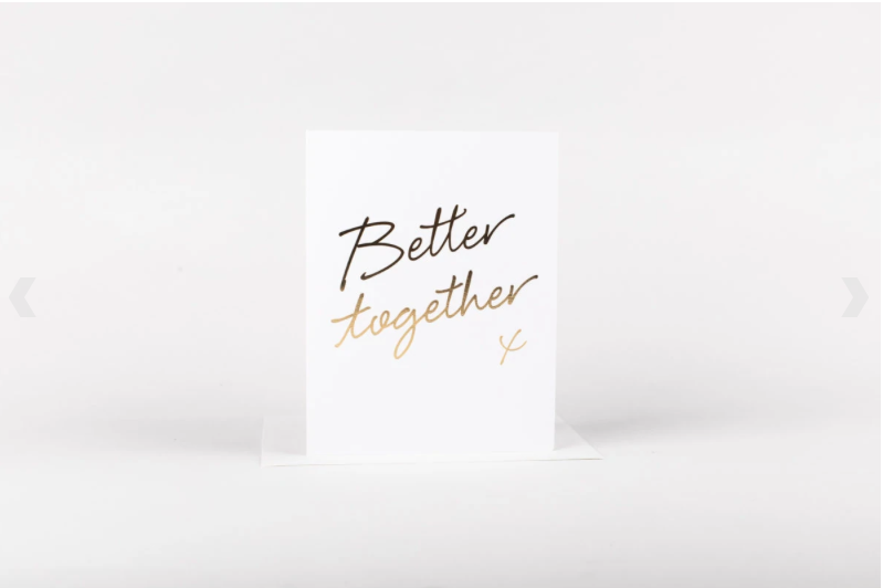 Better together card