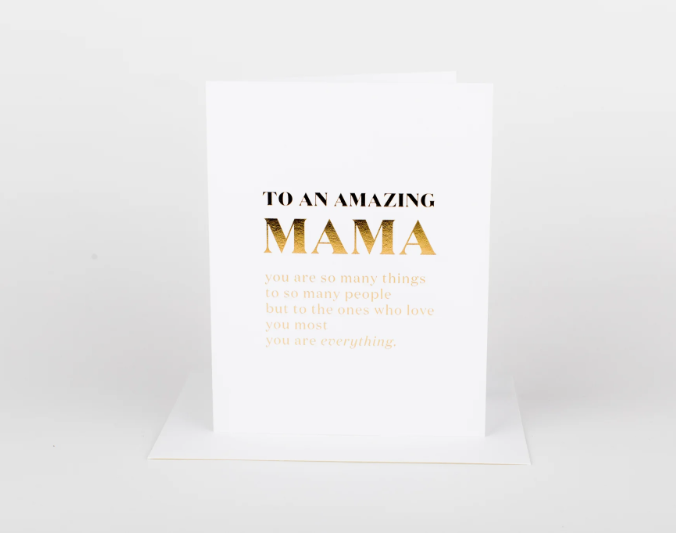 To An Amazing Mama