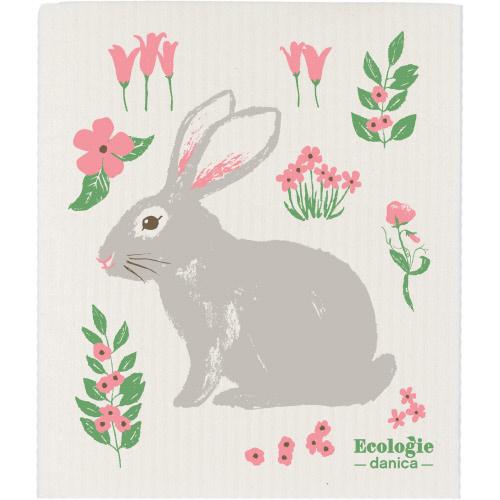 Easter Bunny Swedish Sponge Cloth