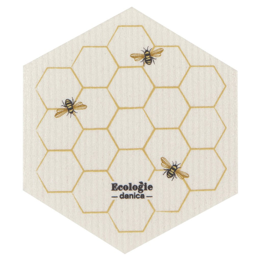 Shaped Bees Swedish Sponge Cloth