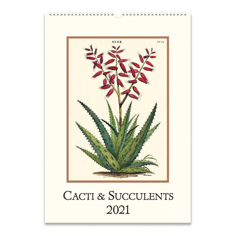 Cacti and Succulents Wall Calender