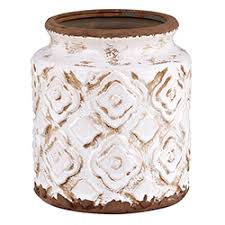 Cream Cylinder Vase