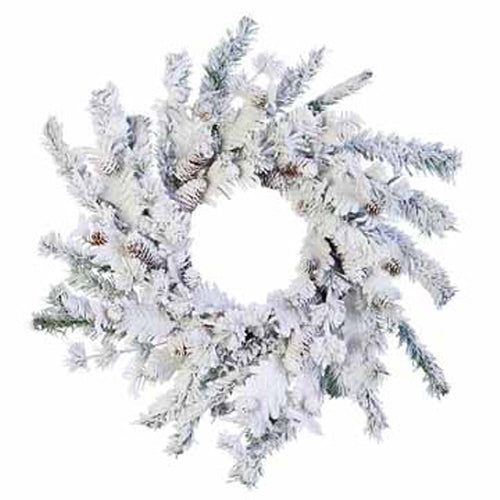 Snowy wreath