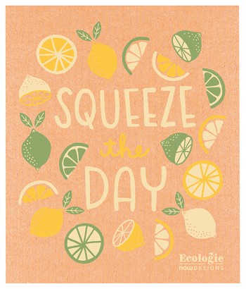 Squeeze the Day Swedish Sponge Cloth