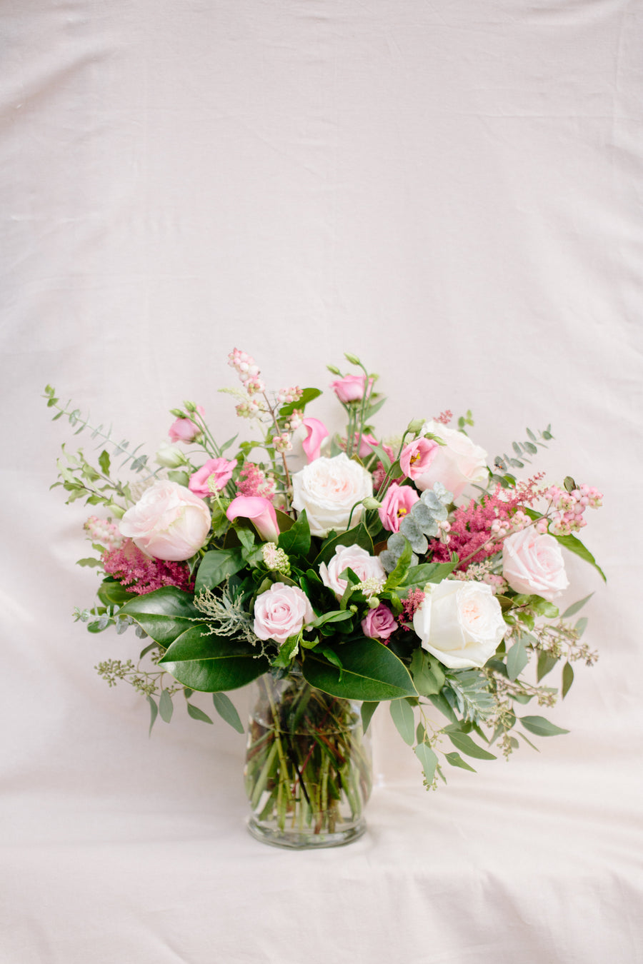 Soft Garden vase arrangement extra large $250